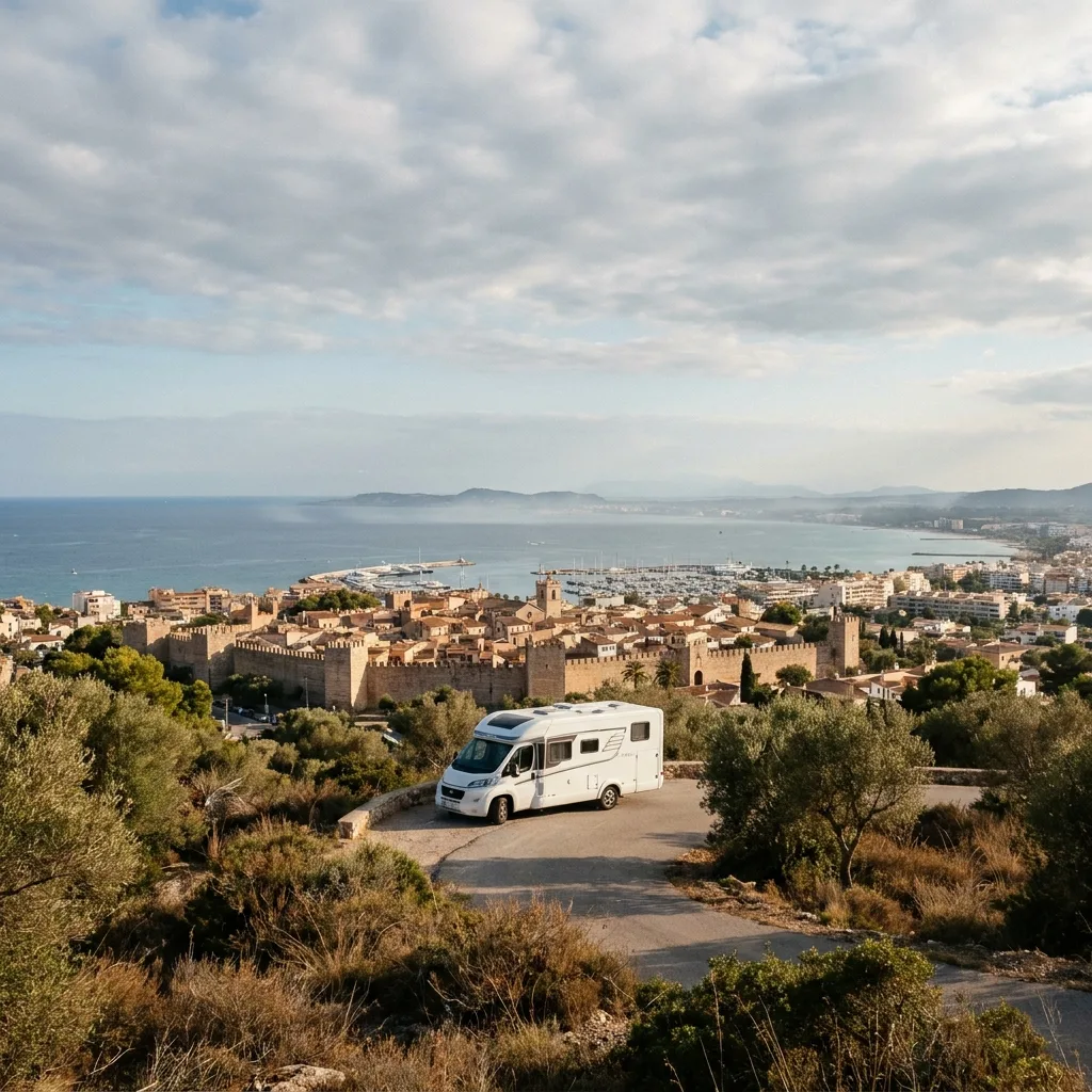 Camper trip to Alcúdia & Port d'Alcúdia, Mallorca