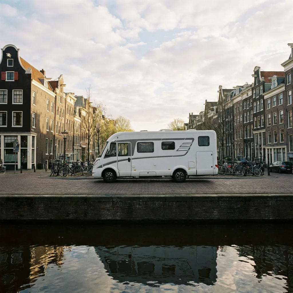 Camperreis naar Amsterdam, Nederland
