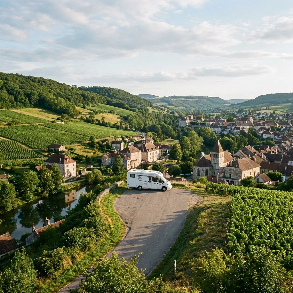 Camper trip to Arbois & Salins-les-Bains