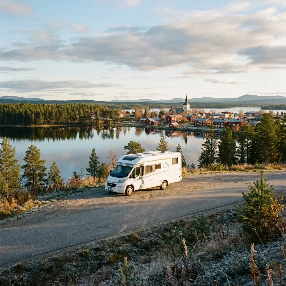 Wohnmobilreise nach Arjeplog, Schweden