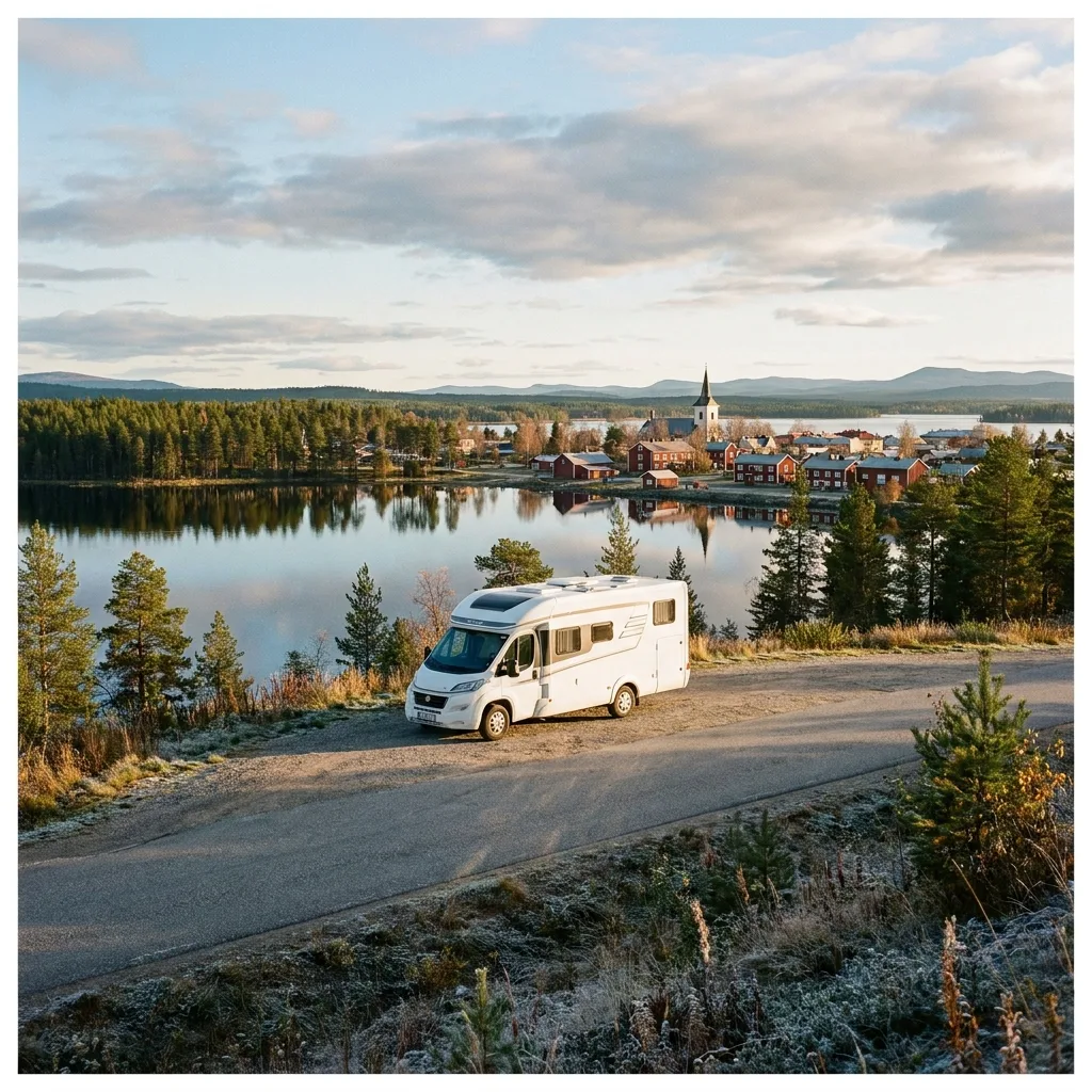 Wohnmobilreise nach Arjeplog, Schweden