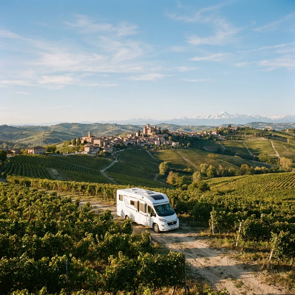 Camper trip to Asti & Monferrato