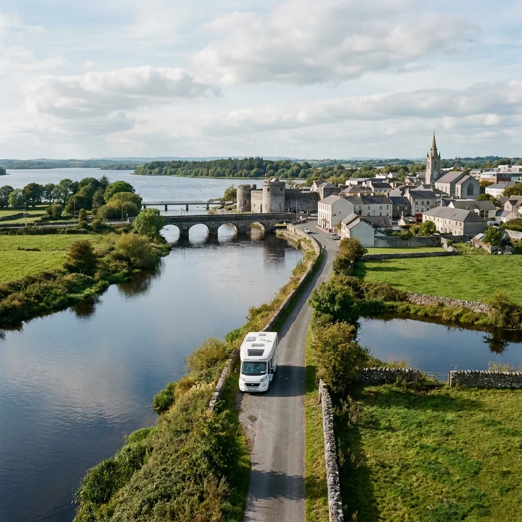 Camper trip to Athlone & Lough Ree