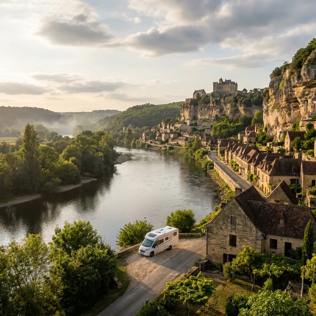 Camperreis naar Beynac & La Roque-Gageac, Frankrijk