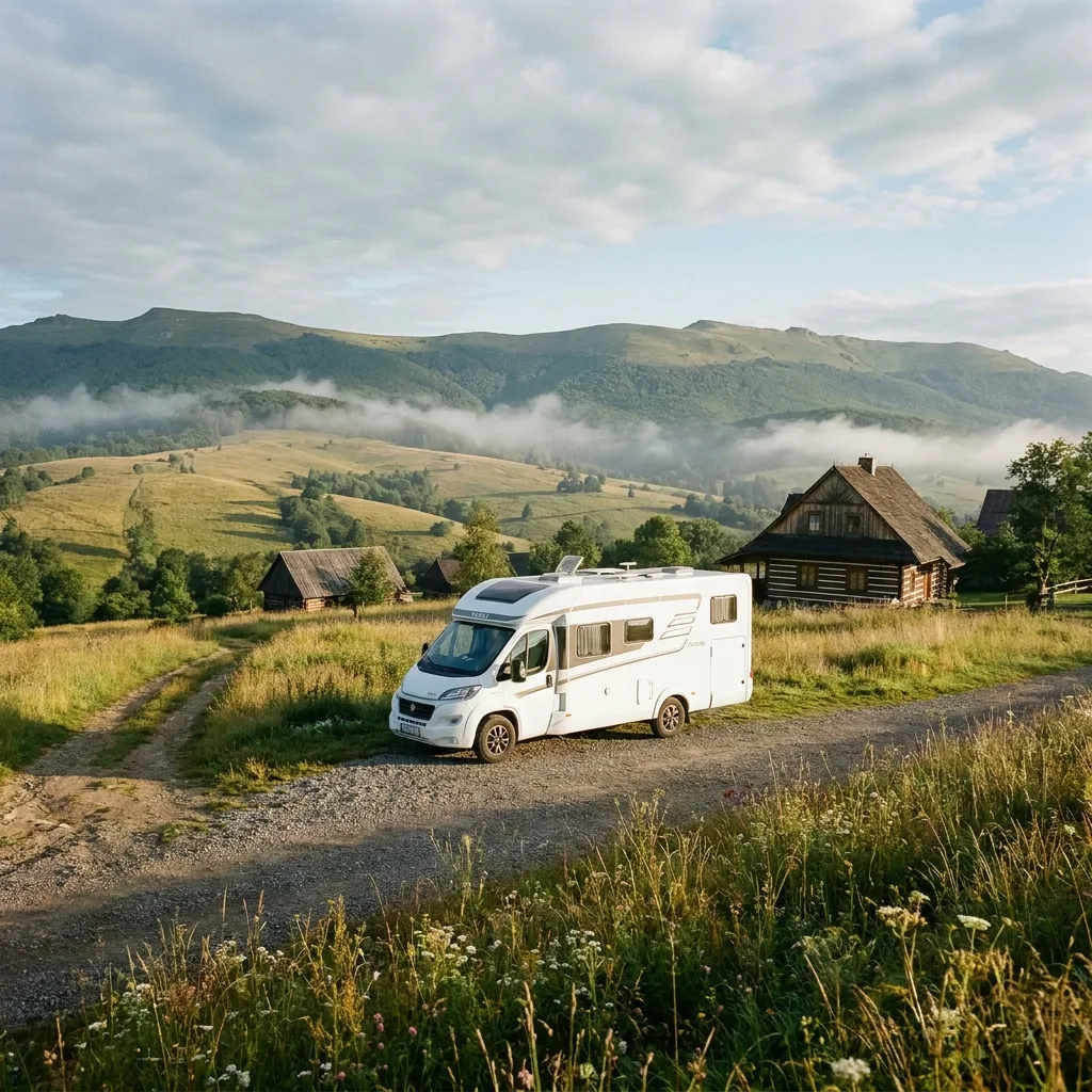 Camper trip to Bieszczady – Wetlina & Ustrzyki Górne