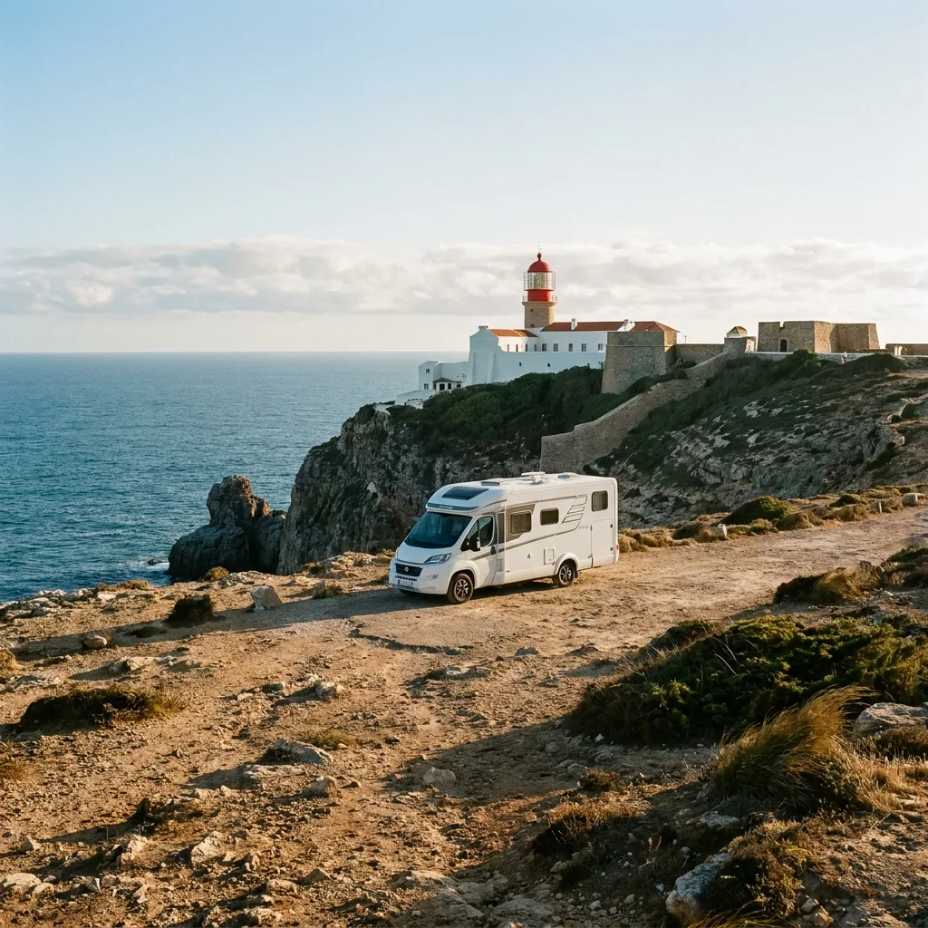 Camper trip to Cape St. Vincent, Portugal