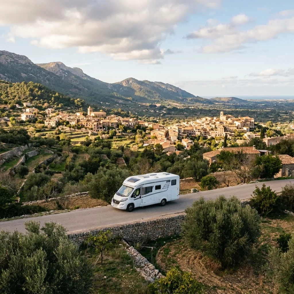 Camperreis naar Caimari & Selva, Mallorca