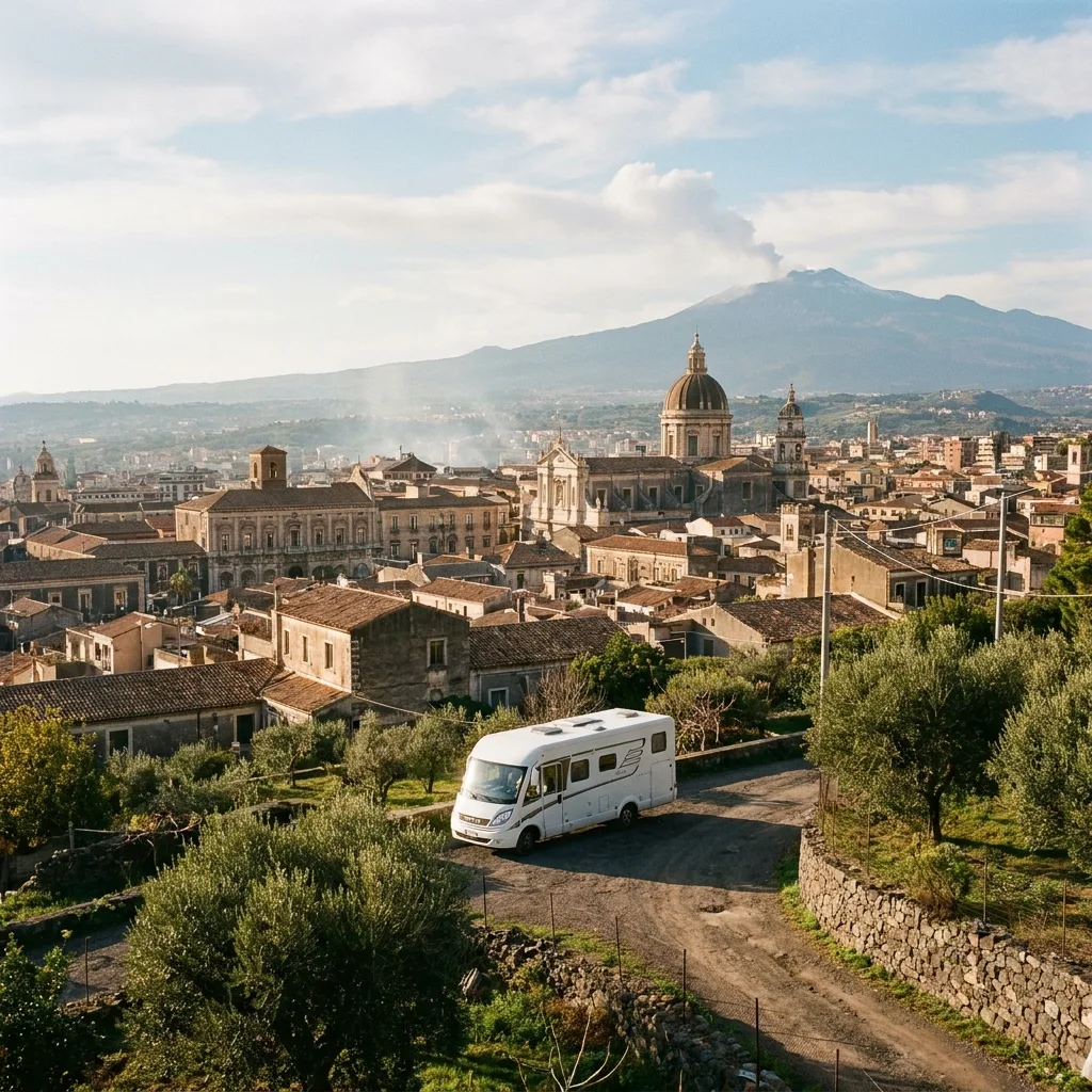 Camper trip to Catania