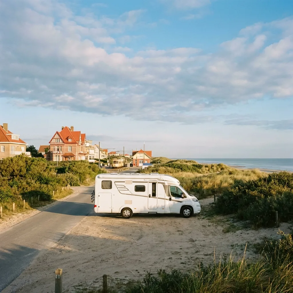 Wohnmobilreise nach De Haan, Belgien