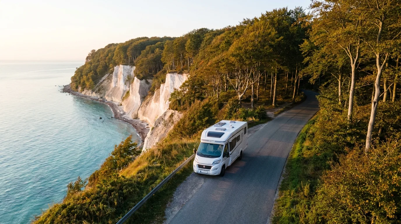 Camper route Around Denmark: Dunes, Islands and Royal Towns