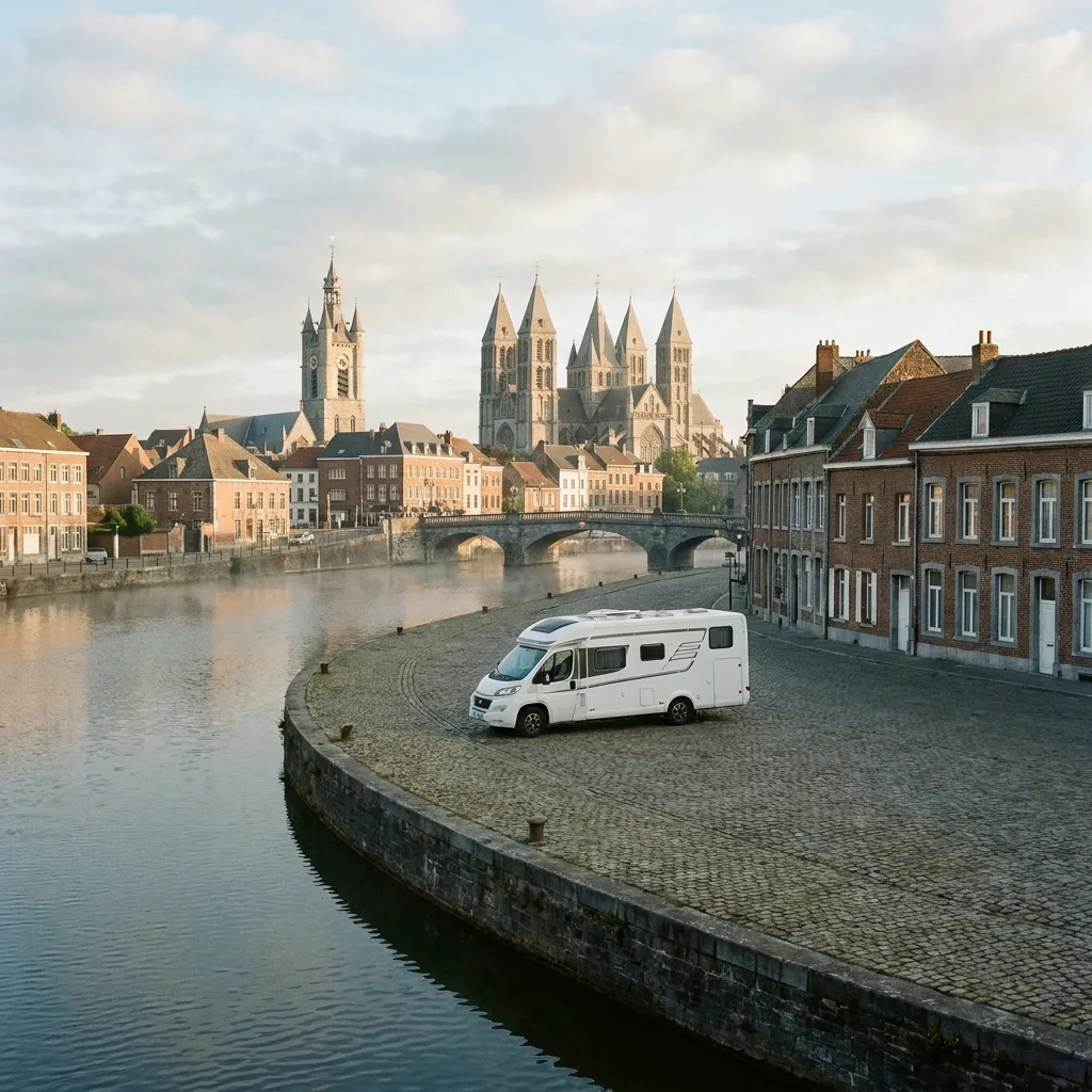 Wohnmobilreise nach Tournai, Belgien