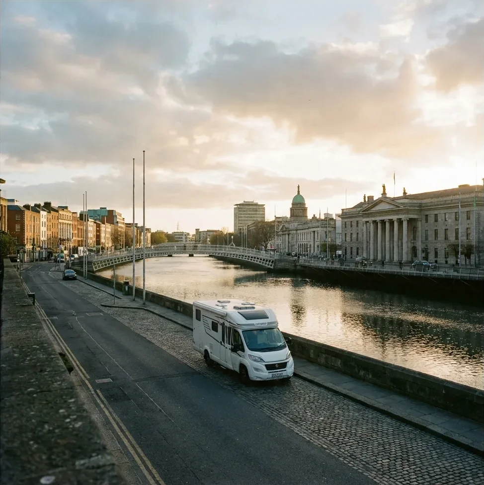 Camper trip to Dublin