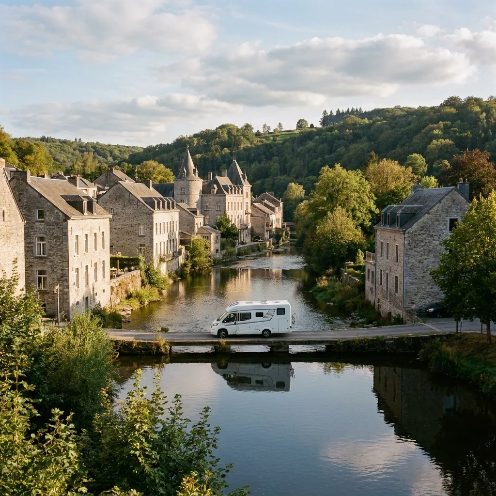 Camper trip to Durbuy, Belgium