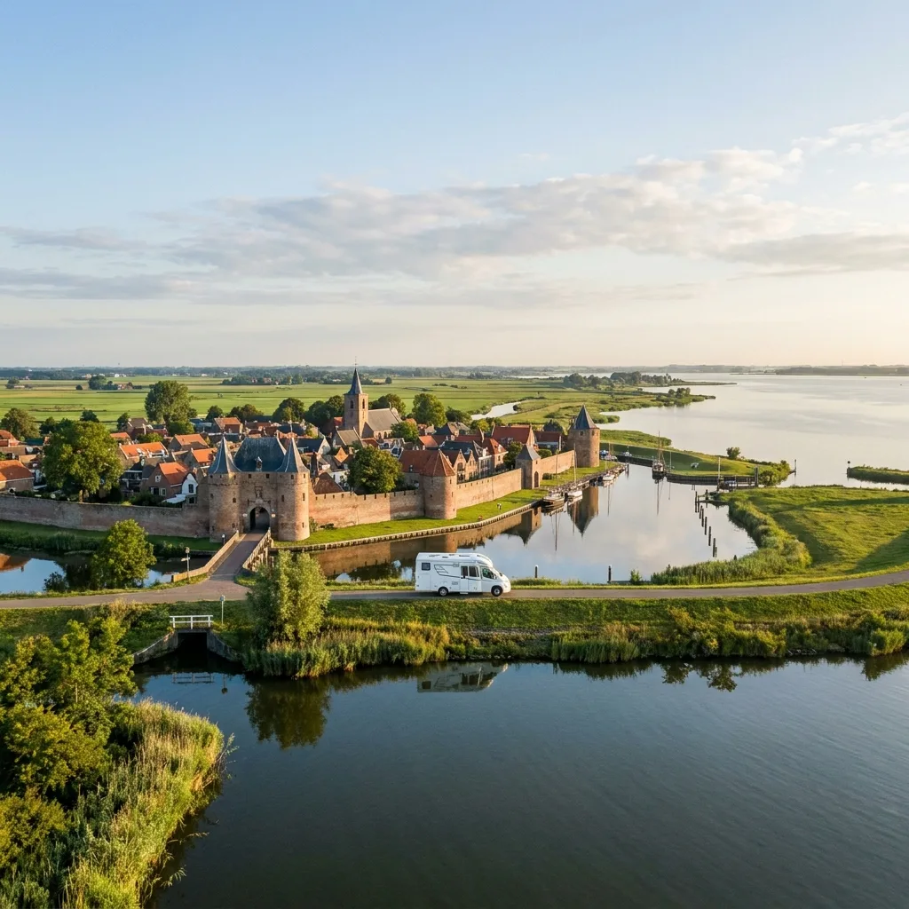 Wohnmobilreise nach Elburg, Niederlande