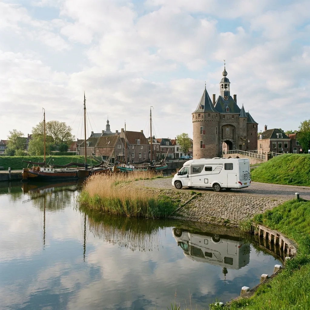 Camperreis naar Enkhuizen, Nederland