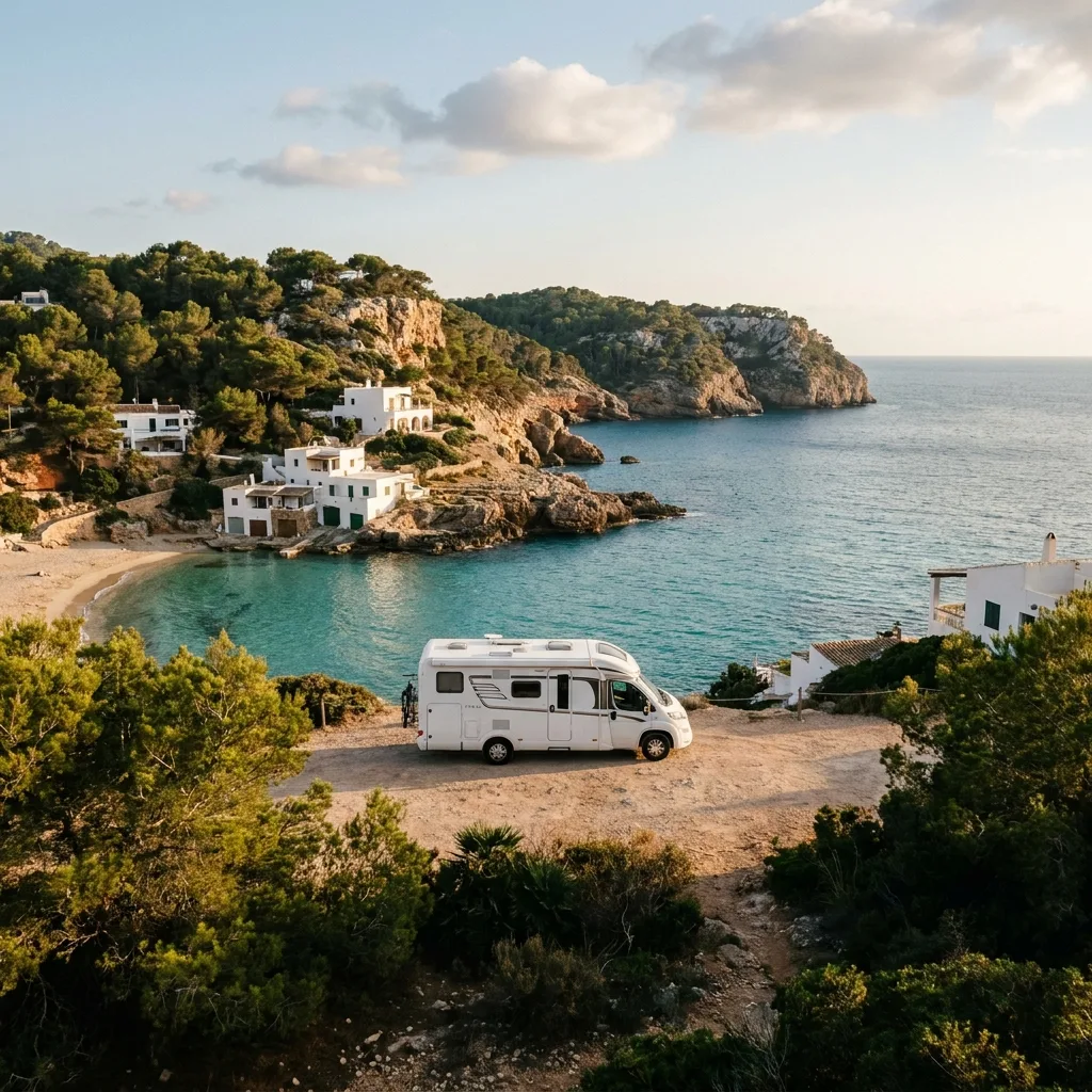 Camper trip to Es Canar & Cala Nova, Ibiza
