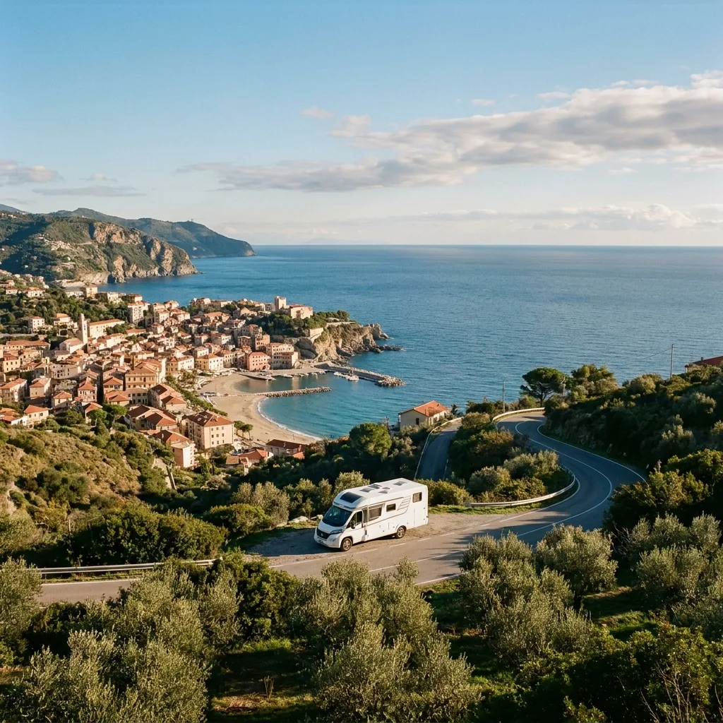 Camper trip to Finale Ligure