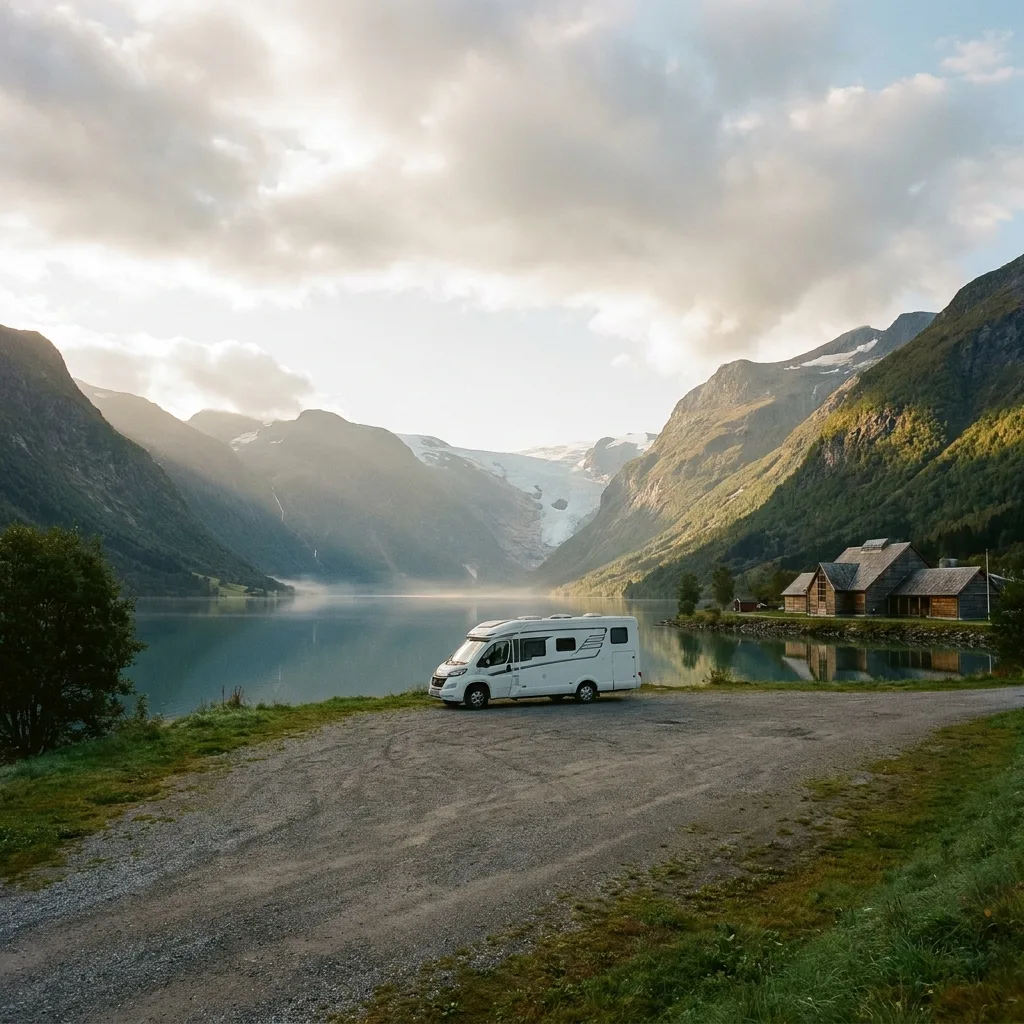 Camper trip to Fjærland