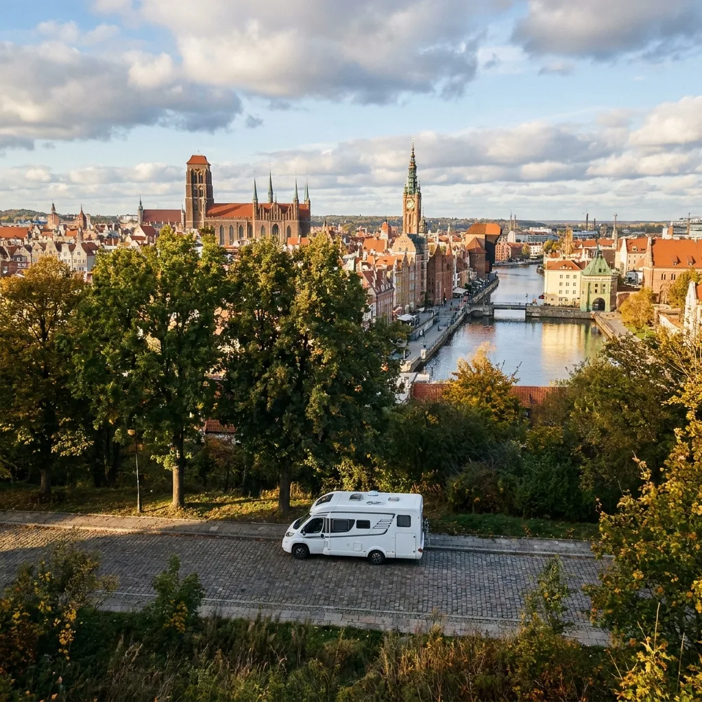 Camper trip to Gdańsk