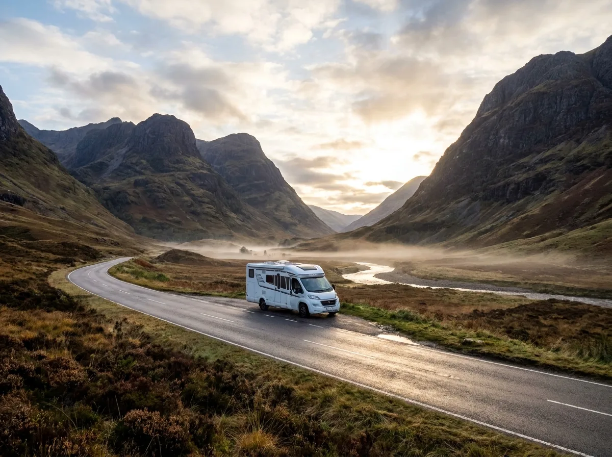 Wohnmobilreise in Groot-Brittannië & Ierland