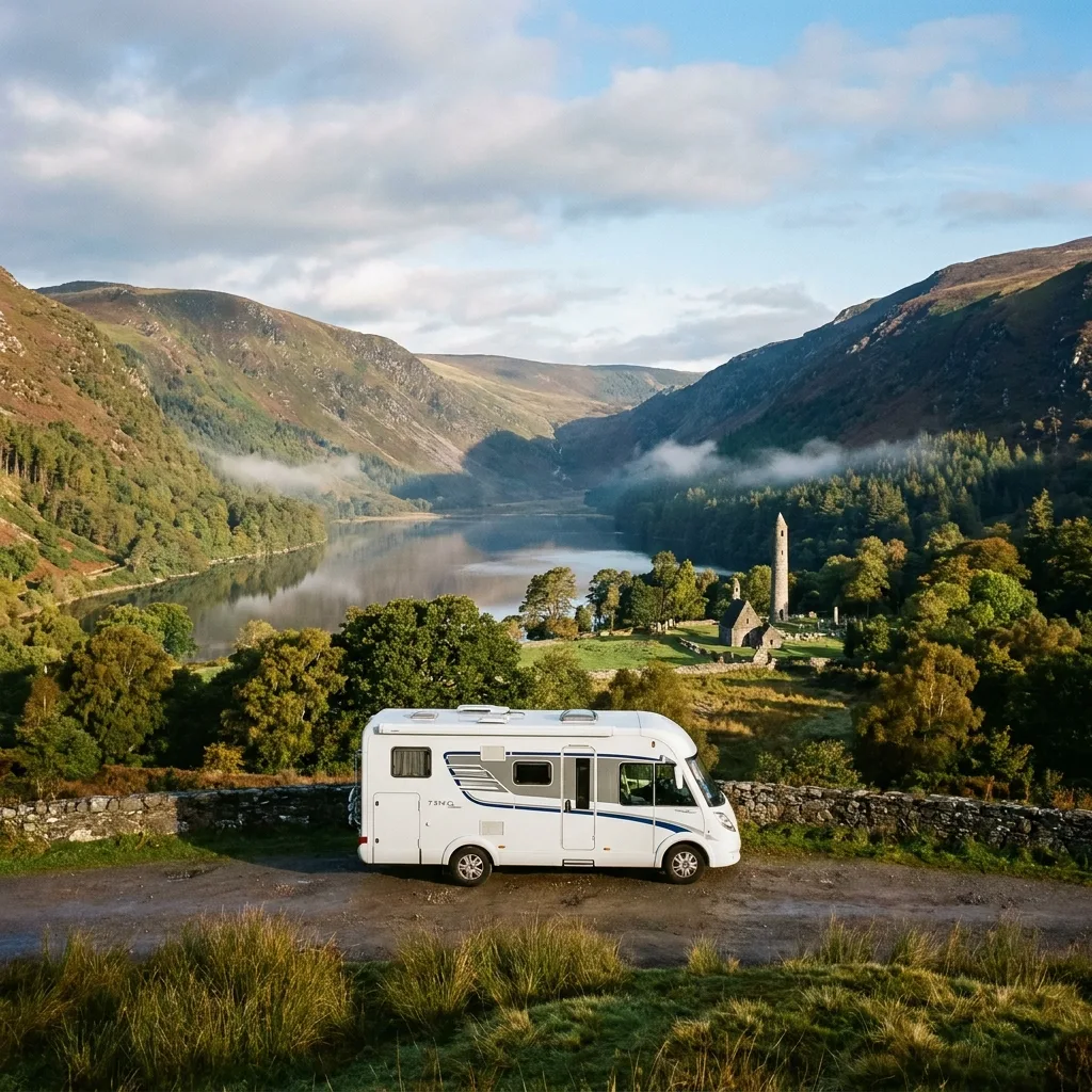 Camper trip to Glendalough & Wicklow Mountains