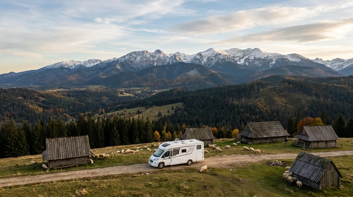 Camper route Grand Tour of Poland - from the Baltic Sea to the Tatra