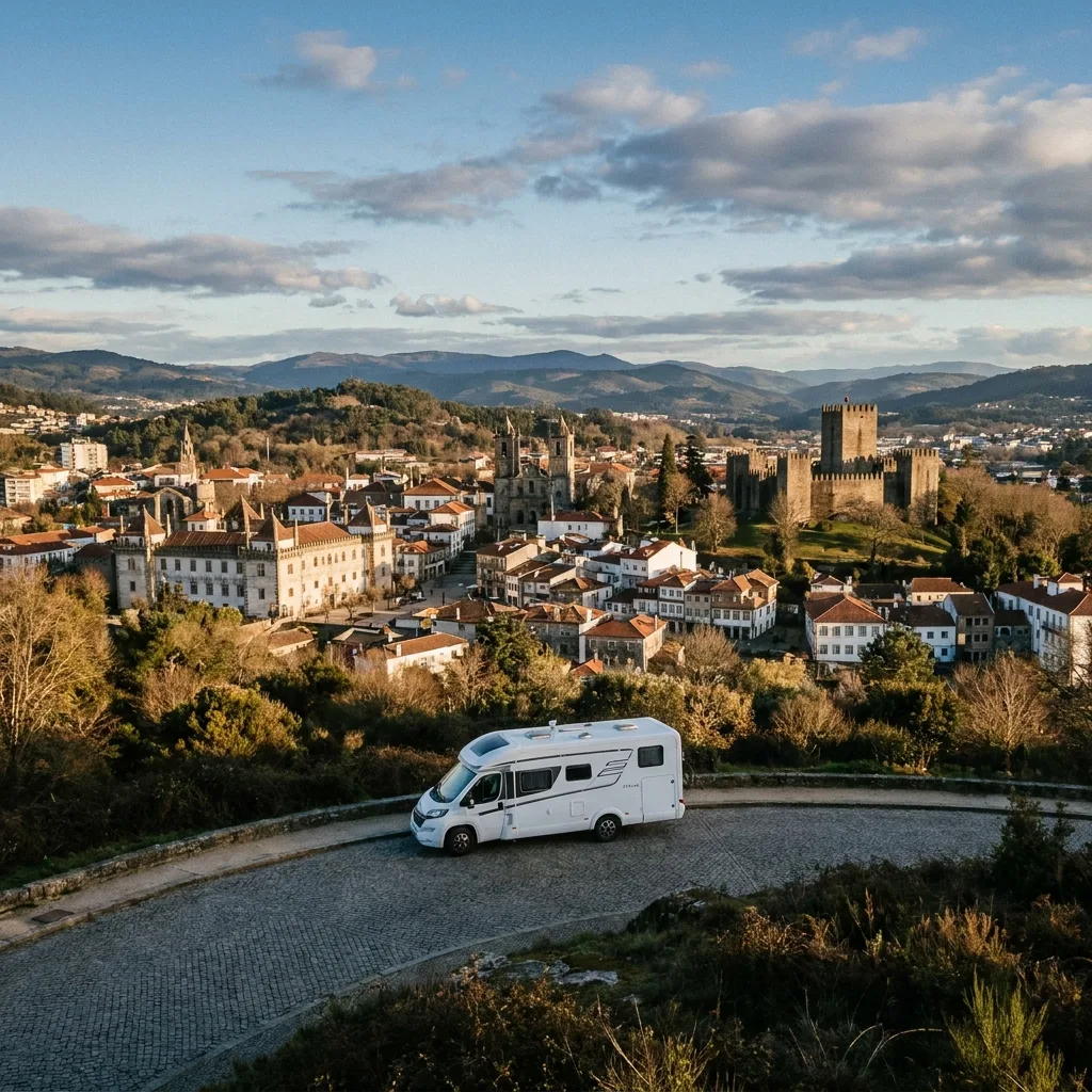 Camper trip to Guimarães, Portugal