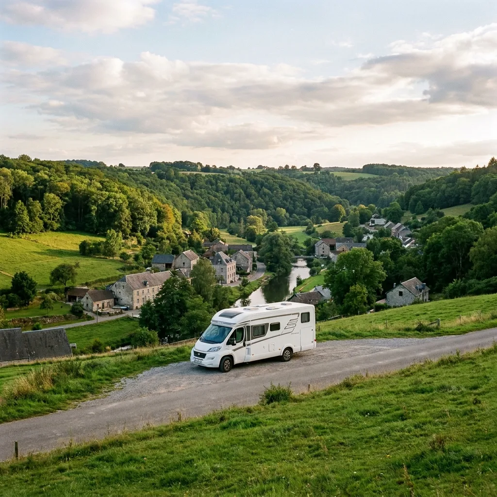 Camper trip to Han-sur-Lesse, Belgium