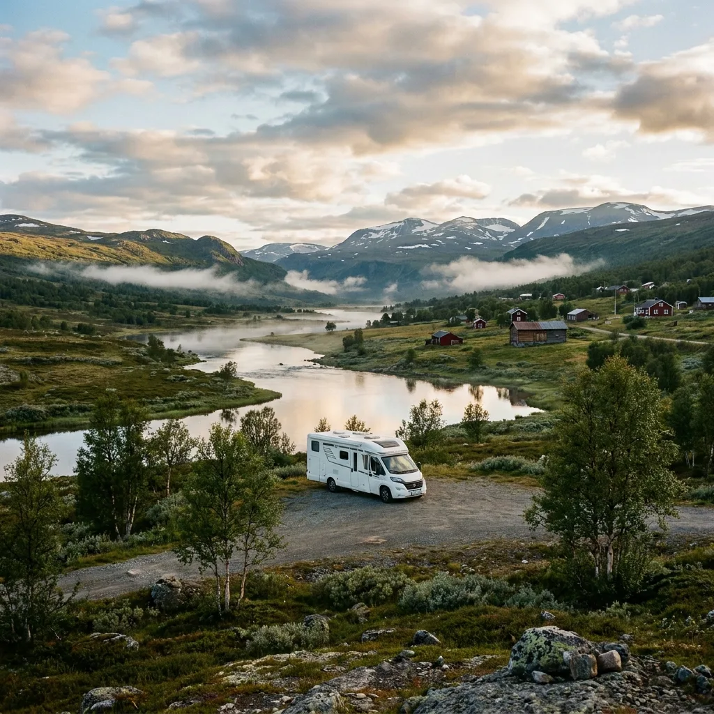 Wohnmobilreise nach Hemavan-Tärnaby