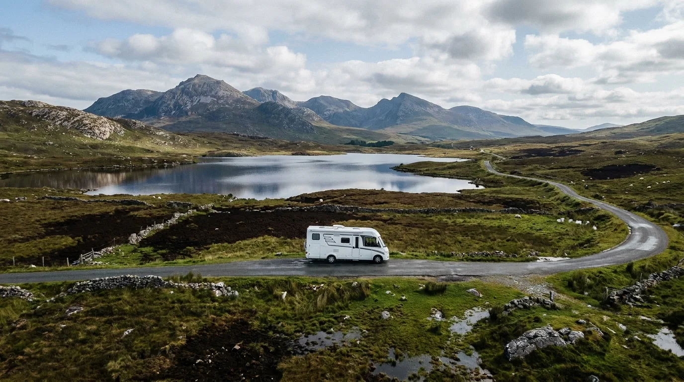 Camper route Ireland Loop from Rosslare - the Grand Campervan Tour