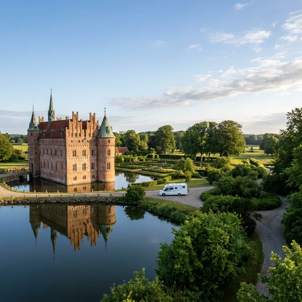Camper trip to Egeskov Castle