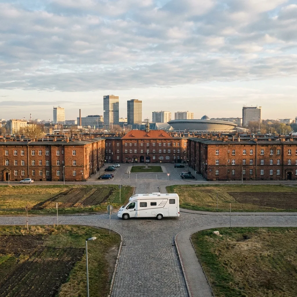 Camper trip to Katowice & Nikiszowiec