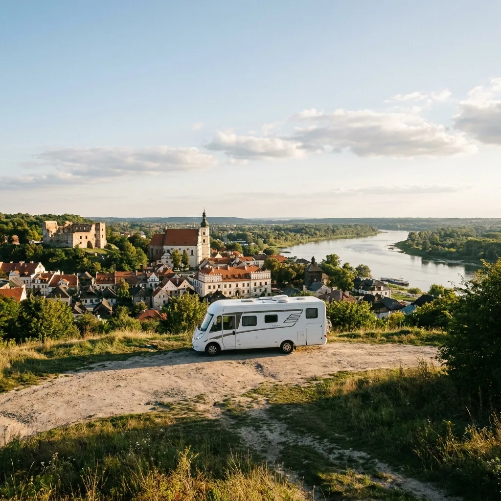 Camper trip to Kazimierz Dolny