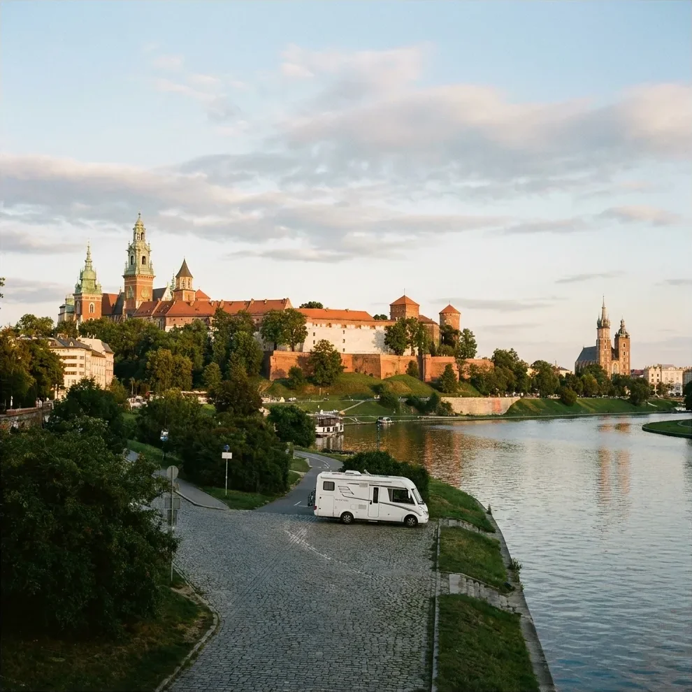 Camper trip to Kraków