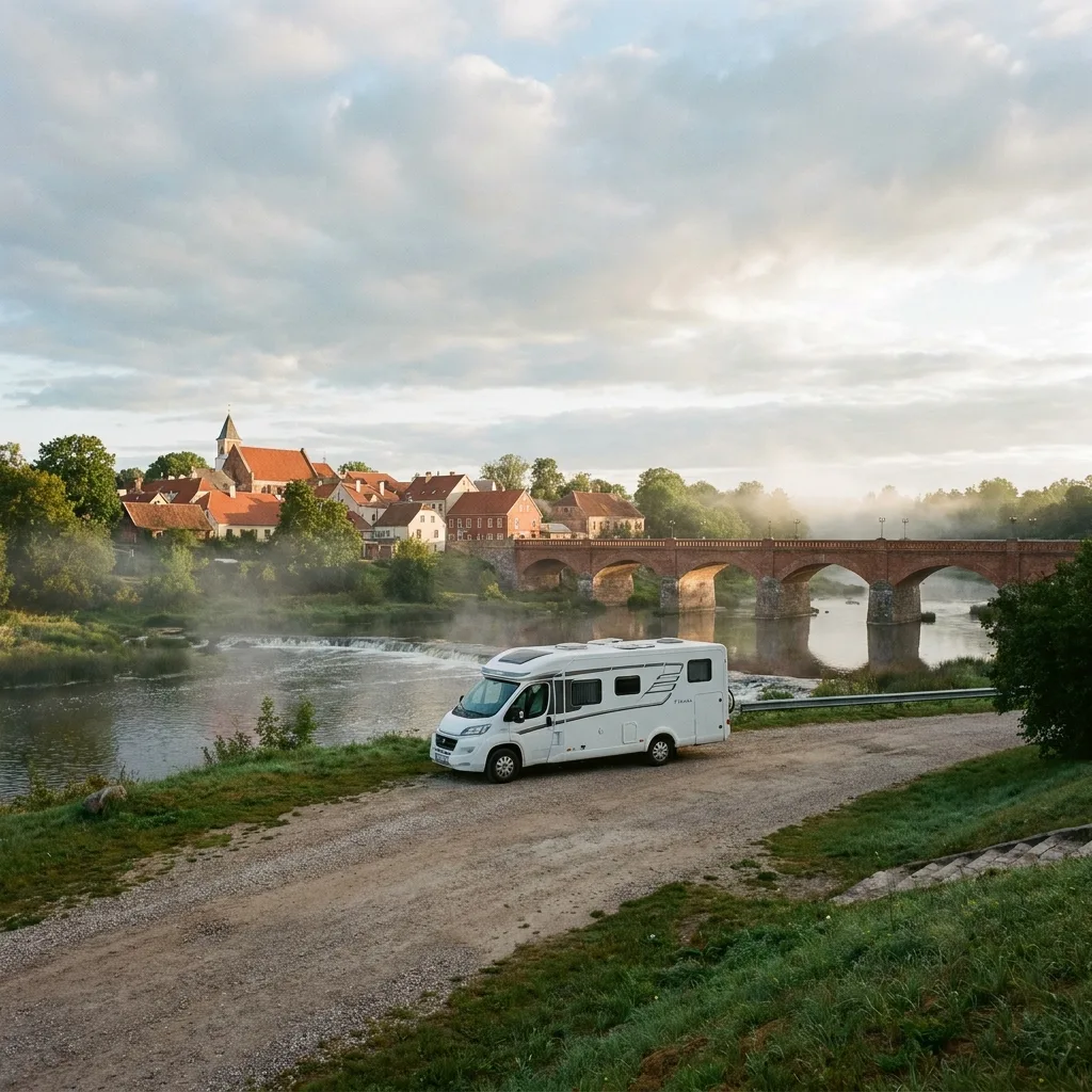 Camper trip to Kuldīga