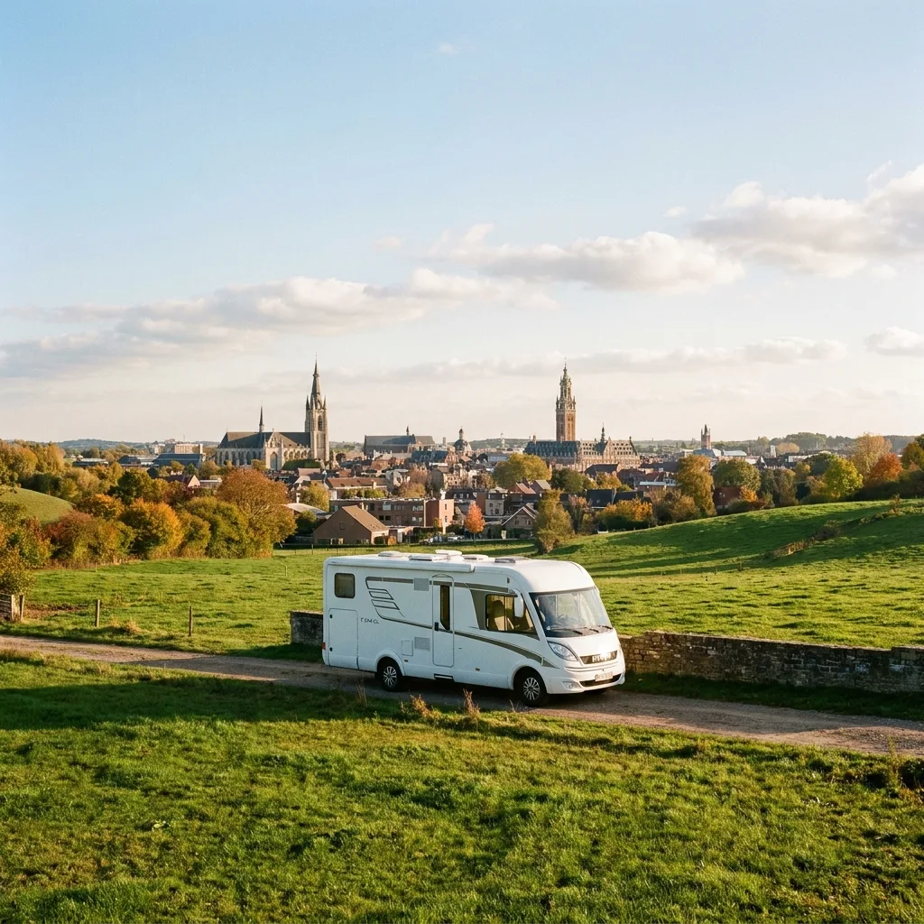 Wohnmobilreise nach Loewen, Belgien