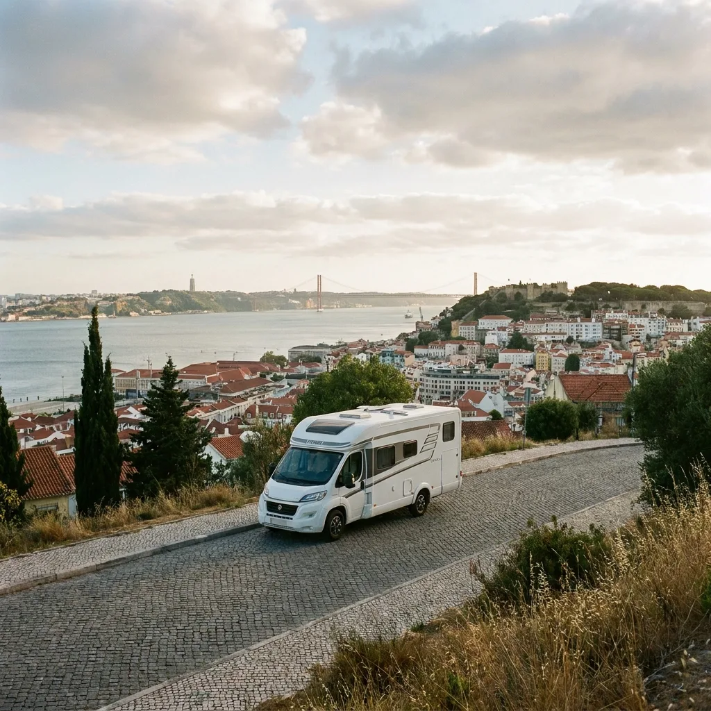 Camper trip to Lisbon, Portugal