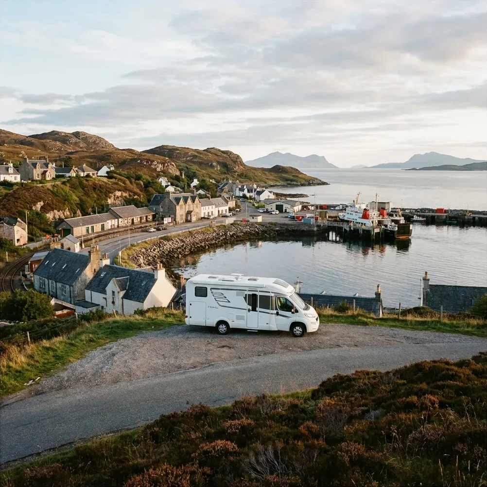 Camperreis naar Mallaig, Schotland