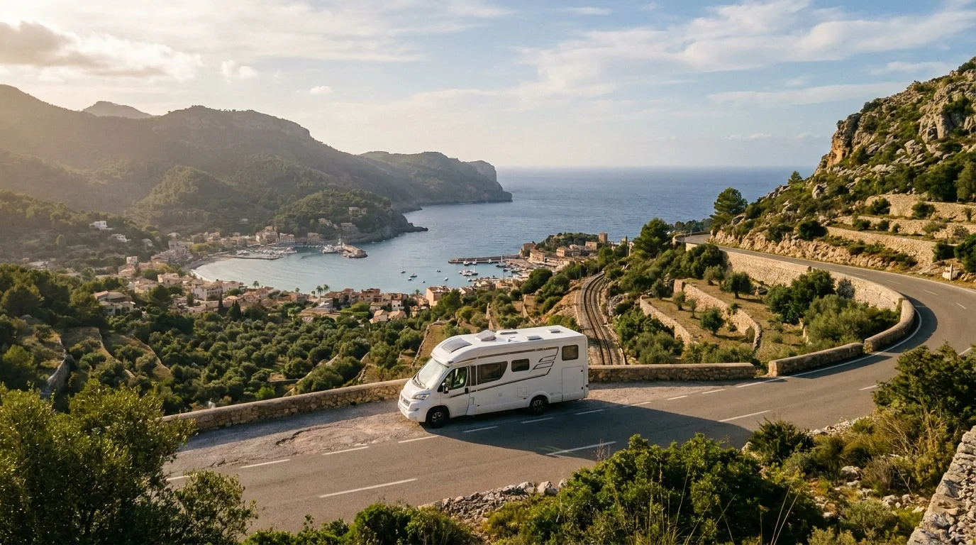 Camper route Mallorca from Two Base Camps - Sóller and the Llevant Coast