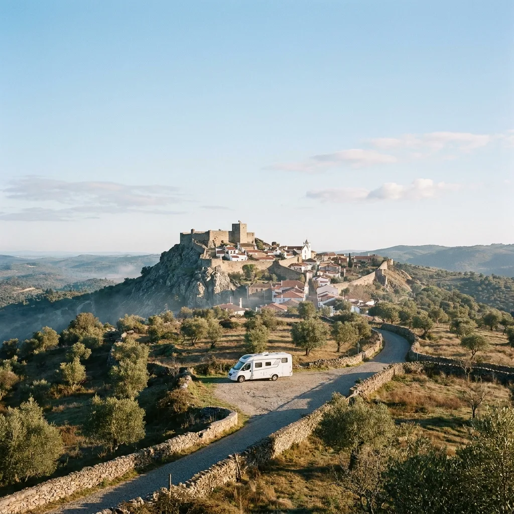 Camper trip to Marvão, Portugal
