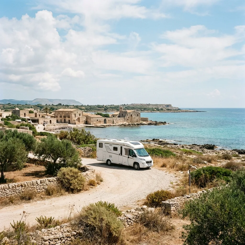 Camper trip to Marzamemi & Riserva di Vendicari