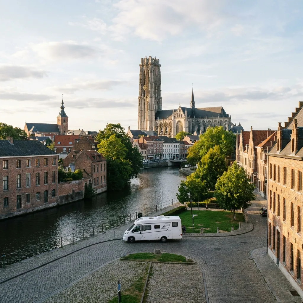 Wohnmobilreise nach Mecheln, Belgien