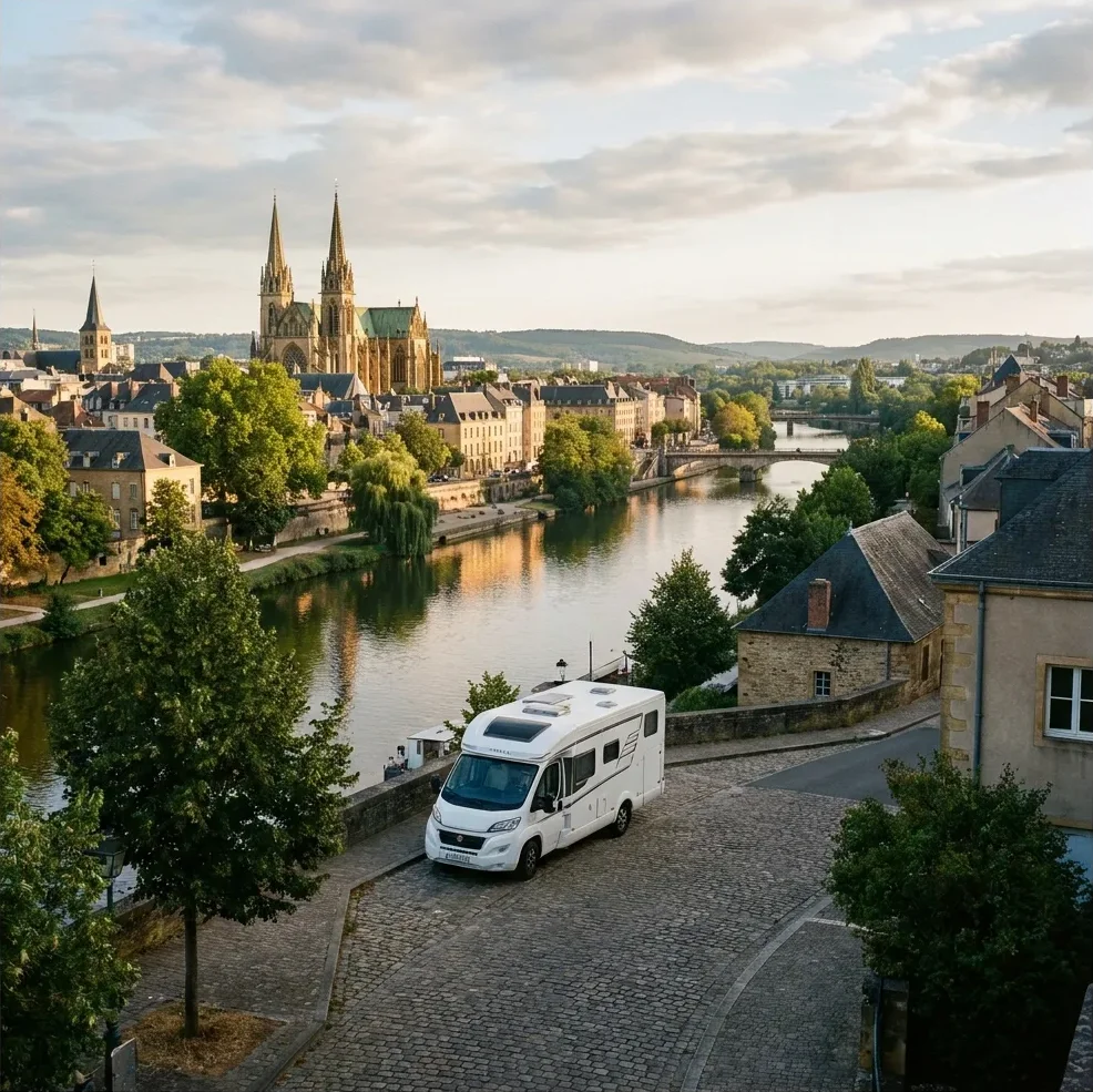 Camperreis naar Metz, Frankrijk