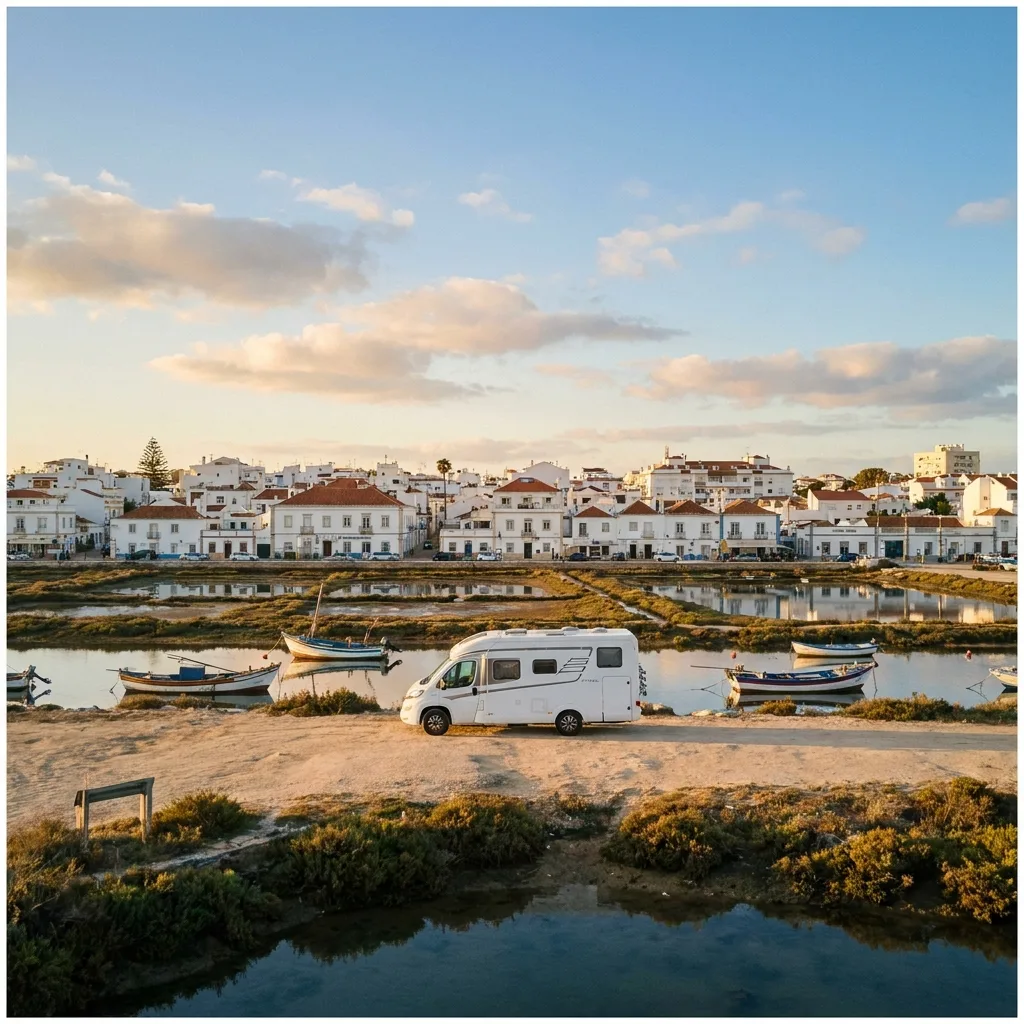Camper trip to Olhão, Portugal