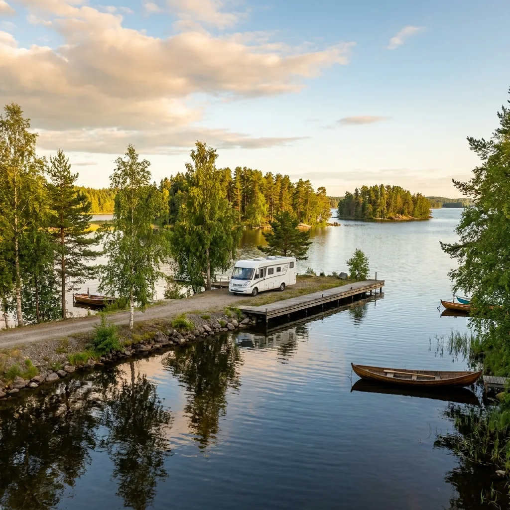 Camperreis naar Oravi & Linnansaari, Finland