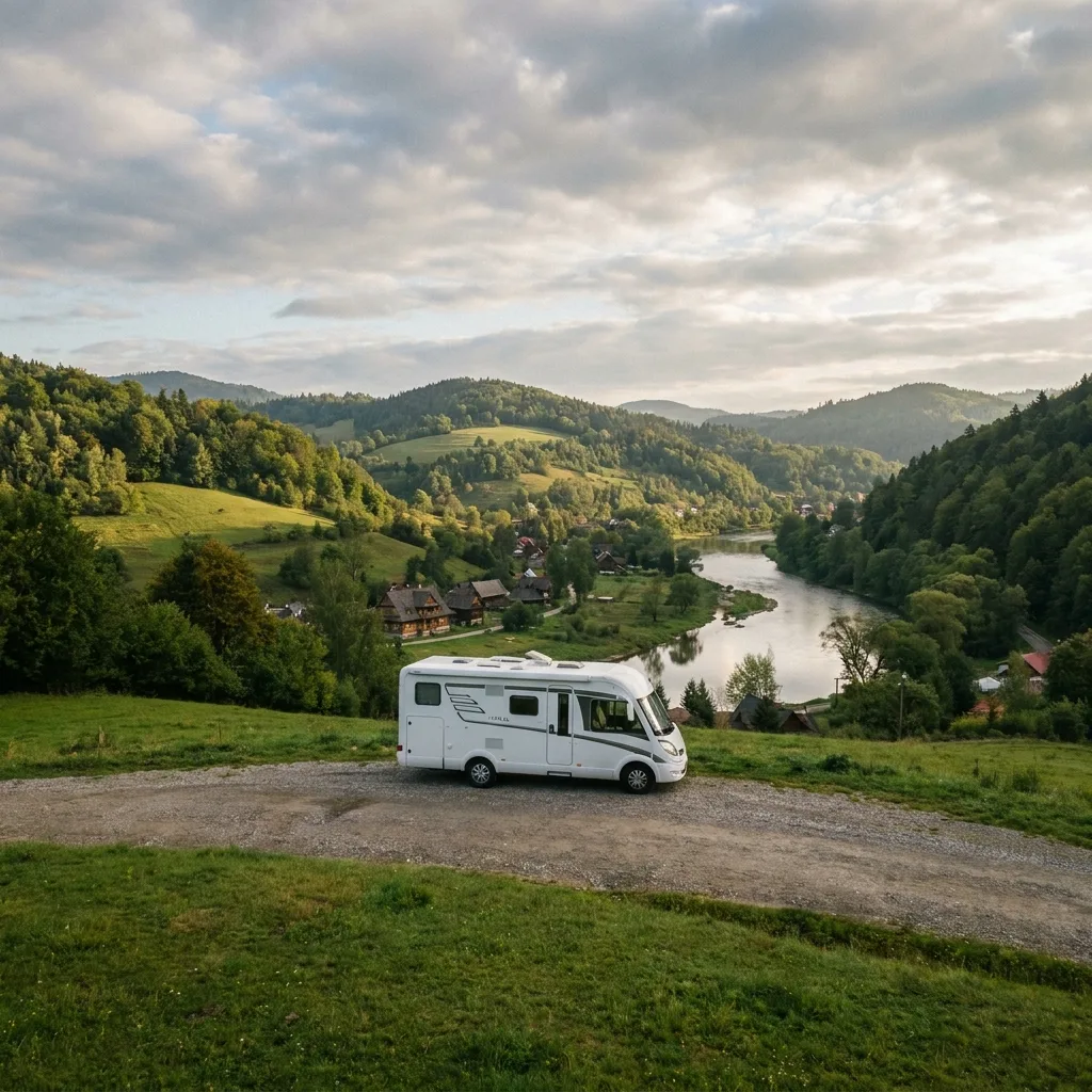 Camper trip to Pieniny & Dunajec Gorge (Szczawnica)