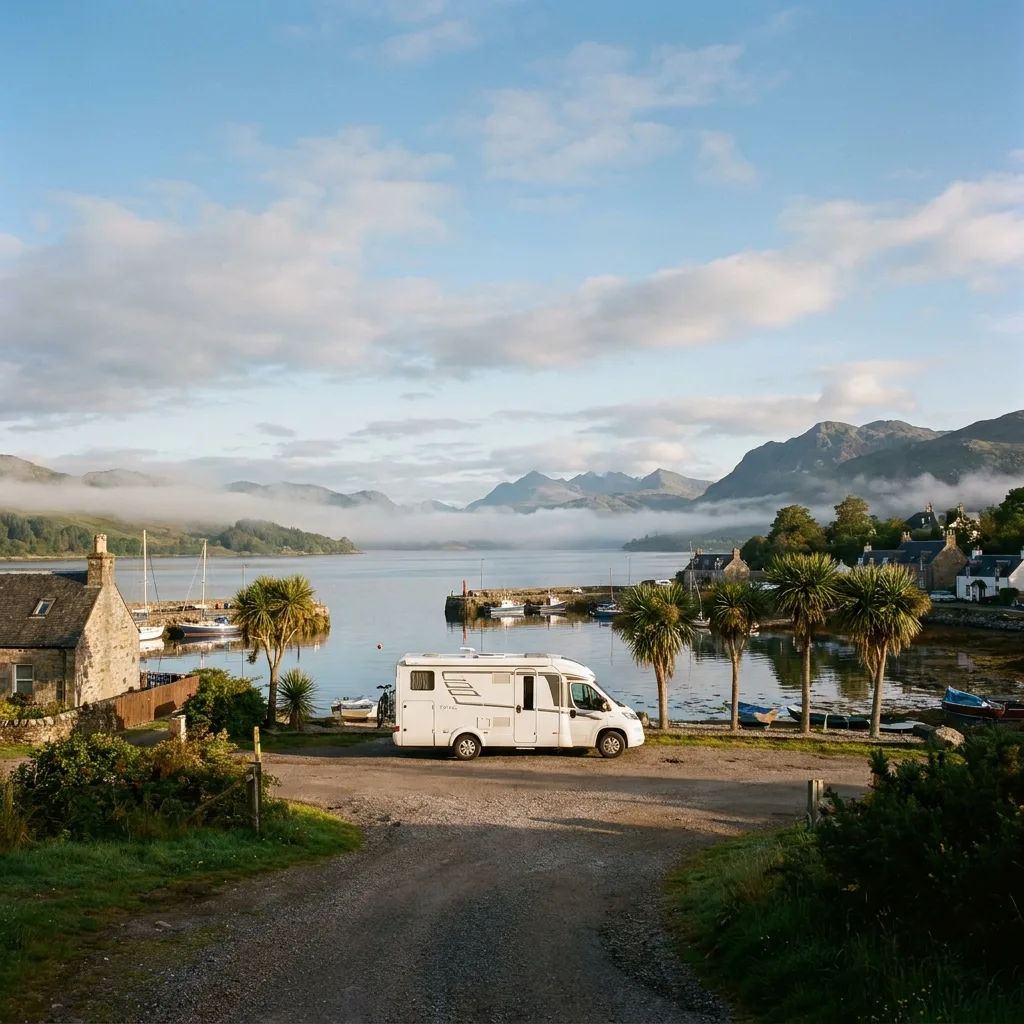 Camperreis naar Plockton, Schotland