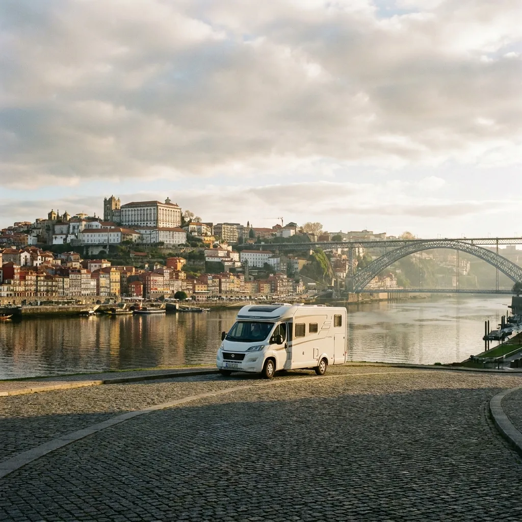 Camper trip to Porto, Portugal
