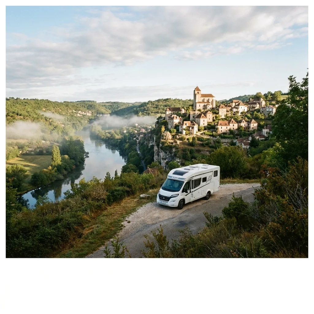 Camperreis naar Saint-Cirq-Lapopie & Lot-vallei, Frankrijk