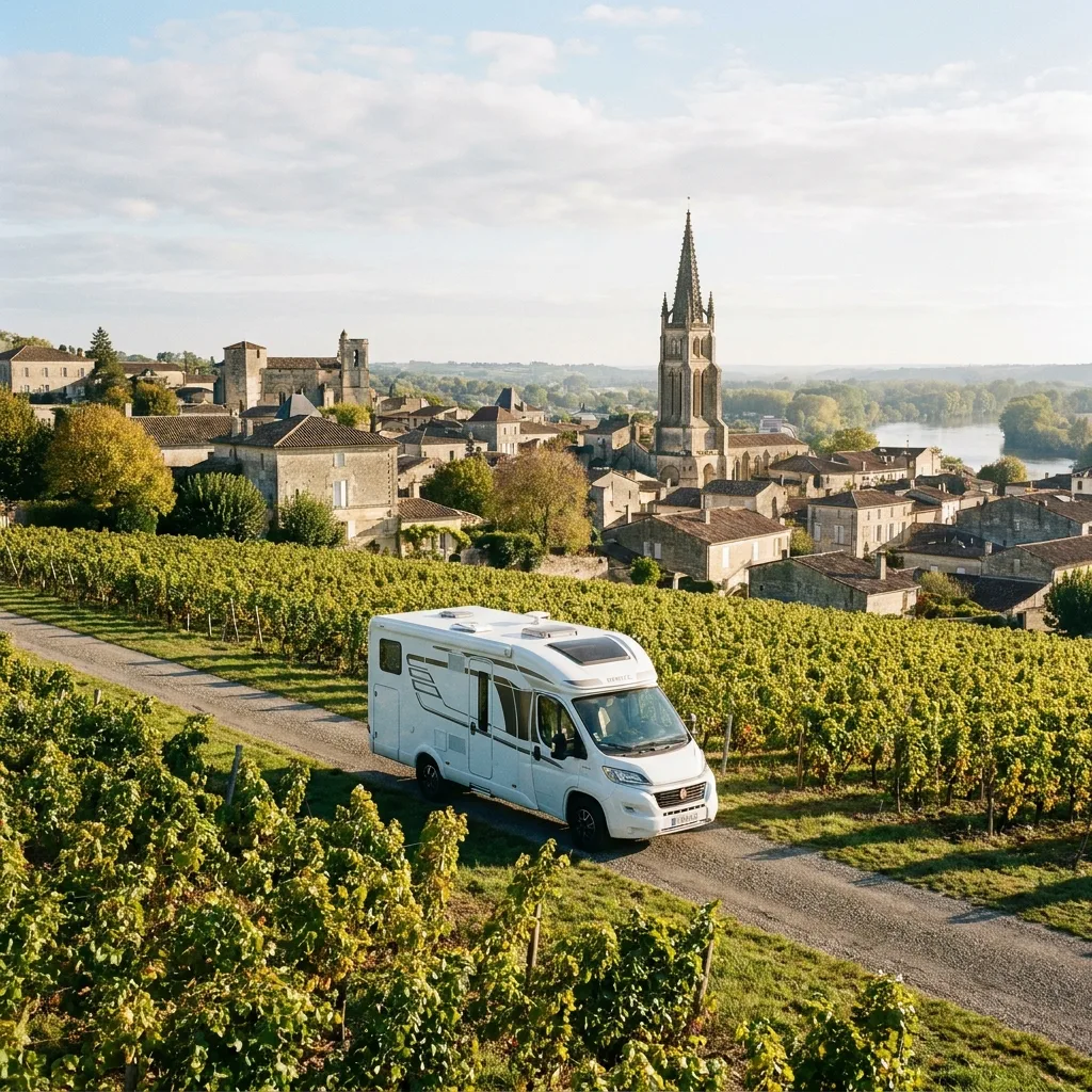Camperreis naar Saint-Émilion, Frankrijk